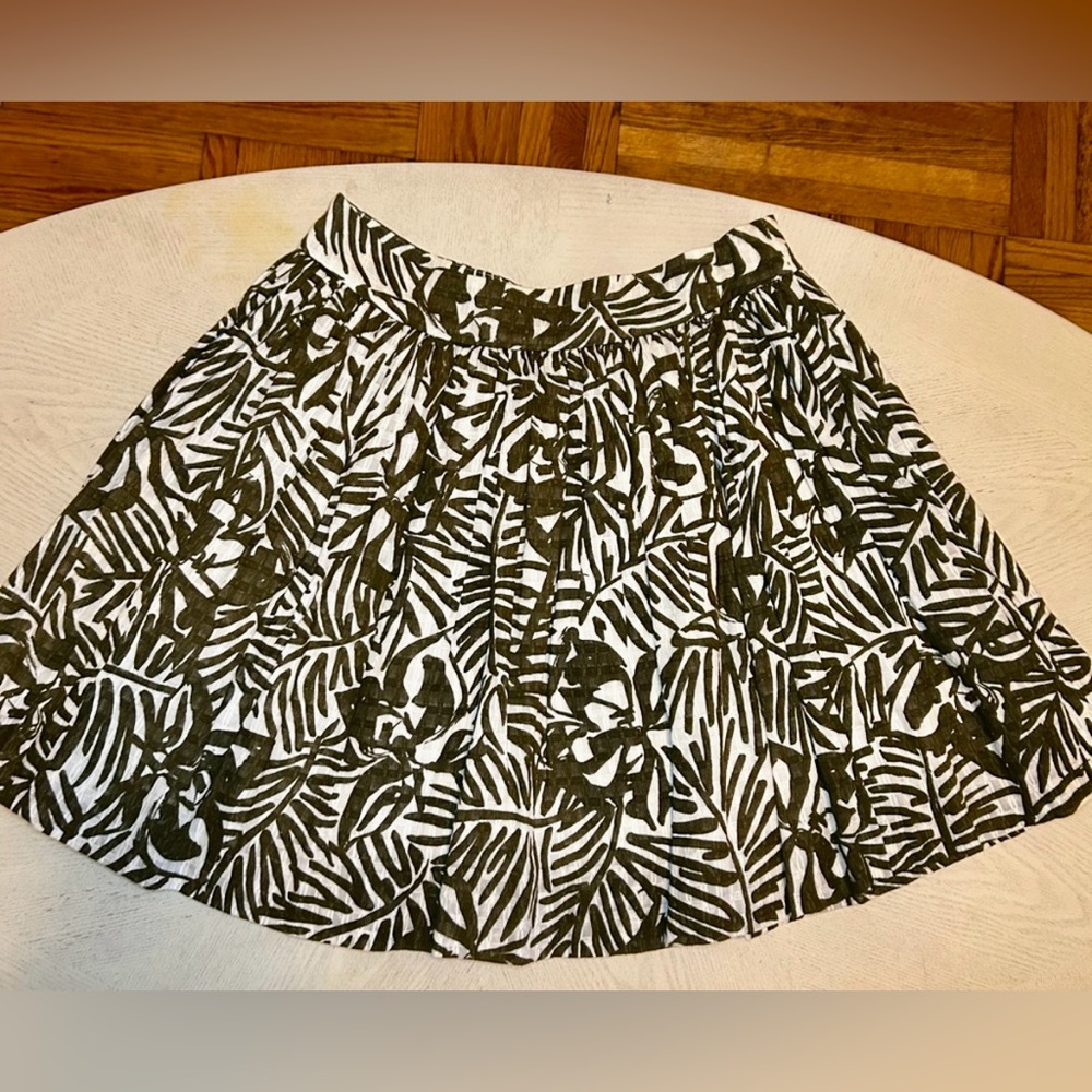 Kate Spade Patterned Skater Skirt